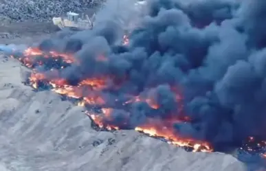 Incendio en Salinas Victoria provoca alerta por calidad del aire en la zona metropolitana