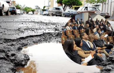 Diputados de Veracruz se quejan en comparecencia de la SIOP por exceso de baches