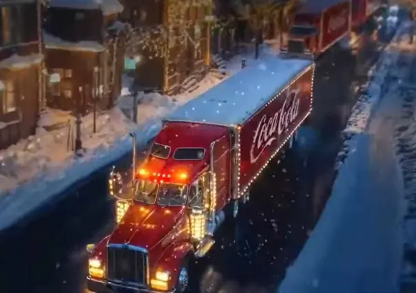 Caravana Coca-Cola 2024: Camiones iluminados esta es su historia (VIDEO)