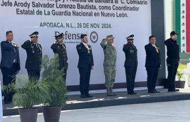 Guardia Nacional: Rinde protesta nuevo coordinador estatal de Nuevo León
