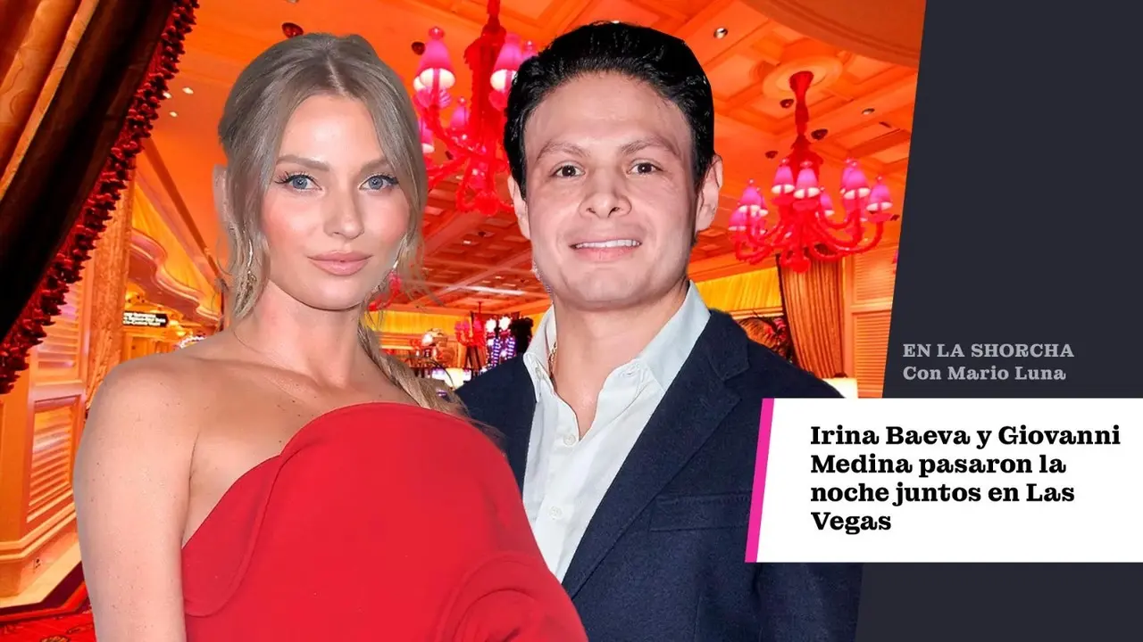 Irina Baeva y Giovanni Medina pasaron la noche juntos en las Vegas Foto: Archivo IG Irina Baeva- IG Giovanni Medina