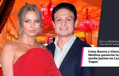 Irina Baeva y Giovanni Medina pasaron la noche juntos en las Vegas