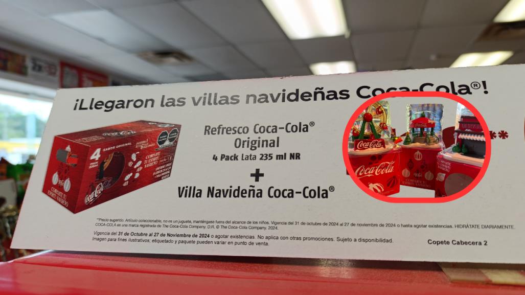 Navidad 2024: ¿cuál es la mejor opción para comprar las villas de Coca-Cola?