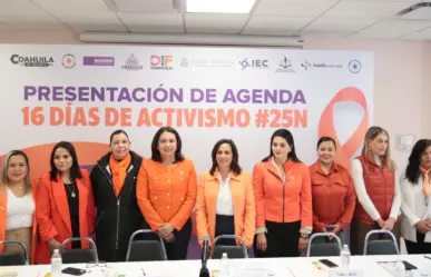 16 días de activismo en Coahuila: Refuerzan lucha contra la violencia hacia mujeres 