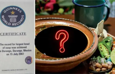 Este es el platillo que le dio a Durango un récord Guinness