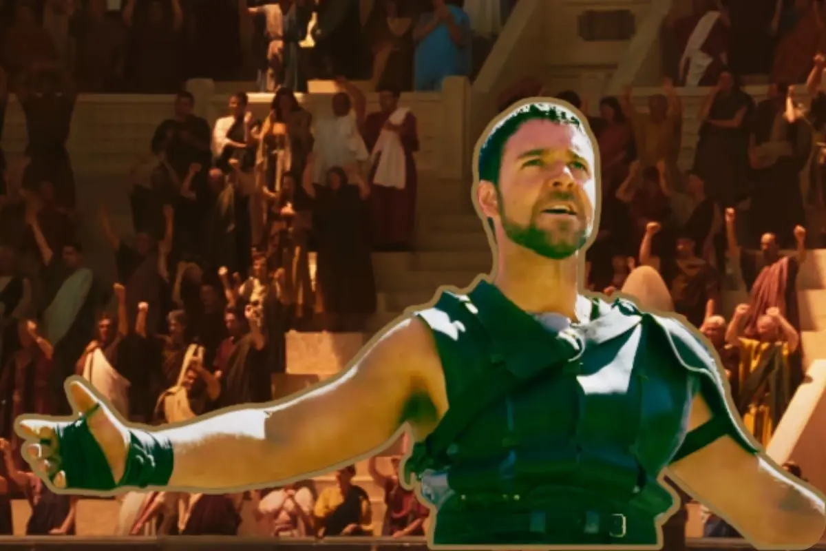 Russell Crowe se negó a realizar una escena inapropiada para el personaje de Maximo en Gladiador. Foto: CANVA/YouTube: Paramount Pictures.