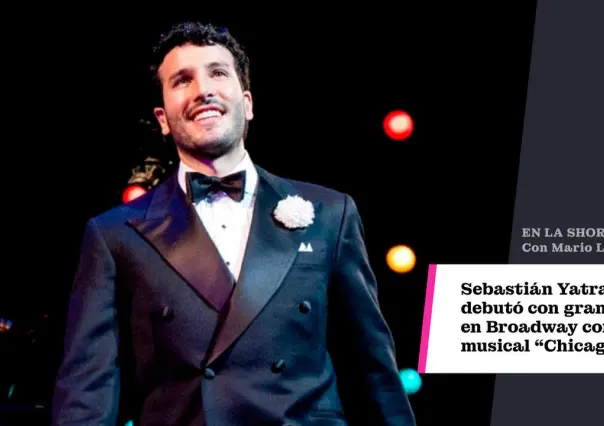 Sebastián Yatra debutó con gran éxito en Broadway con el musical ‘Chicago’