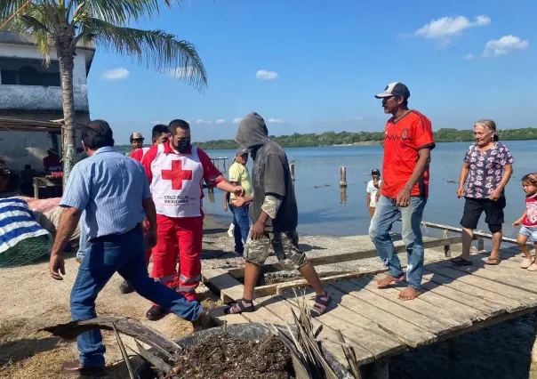 Rescatan pescadores de embarcación “Felgon II” de Altamira