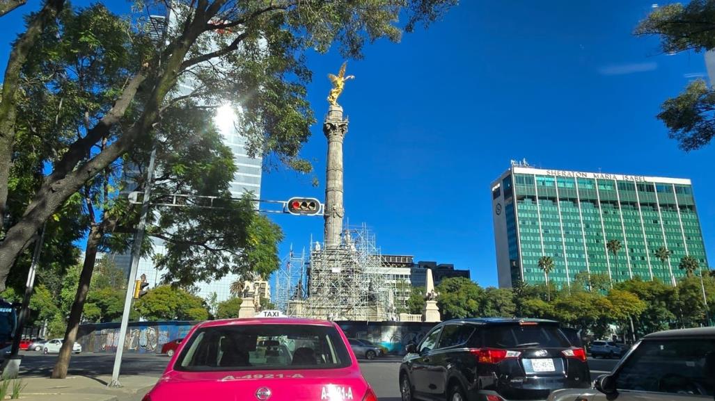 ¡A restauración! El Ángel de la Independencia se pone guapo