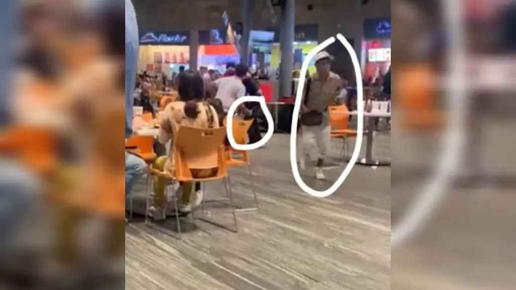 Atacan con navaja a jóvenes al interior de Paseo La Fe (VIDEO)