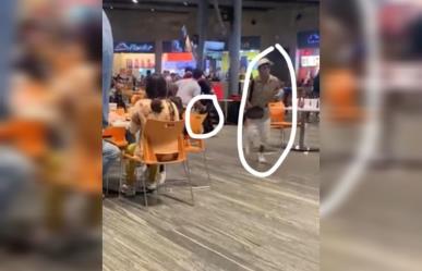 Atacan con navaja a jóvenes al interior de Paseo La Fe (VIDEO)