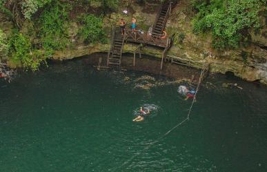 ¿Conoces el cenote Yokdzonot, la joya escondida a 20 kilómetros de Chichén Itzá?