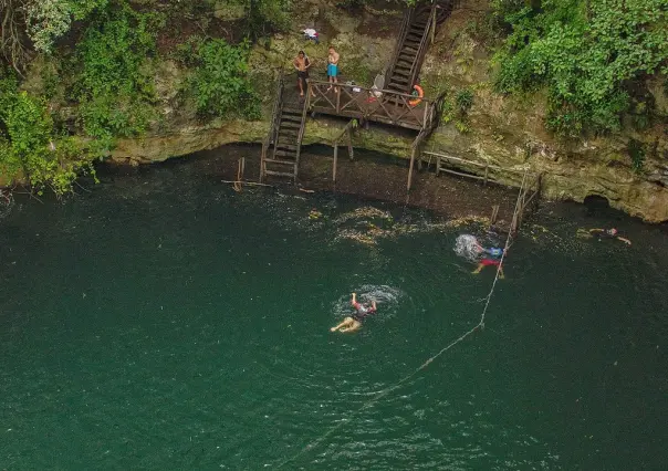 ¿Conoces el cenote Yokdzonot, la joya escondida a 20 kilómetros de Chichén Itzá?