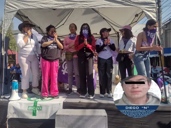 Foto:  Lucha politécnica feminista contra la violencia digital con IA