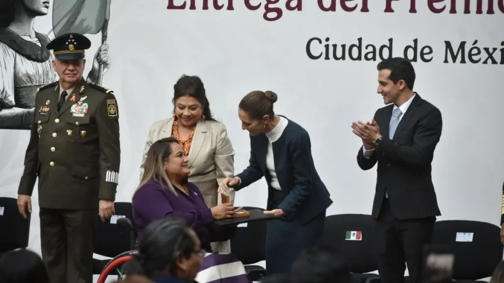 Claudia Sheinbaum entrega el Premio Nacional del Deporte a sobresalientes deportistas nacionales