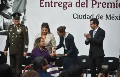 Claudia Sheinbaum entrega el Premio Nacional del Deporte a sobresalientes deportistas nacionales