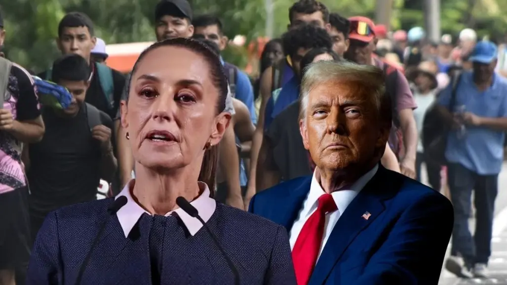 Claudia Sheinbaum aclara a Trump que México atiende caravanas migrantes; habla de nuevo por teléfono