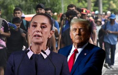 Claudia Sheinbaum aclara a Trump que México atiende caravanas migrantes; habla de nuevo por teléfono