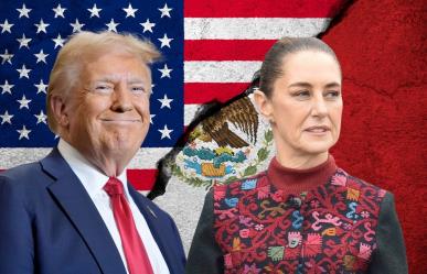 Donald Trump elogia control migratorio propuesto por Claudia Sheinbaum