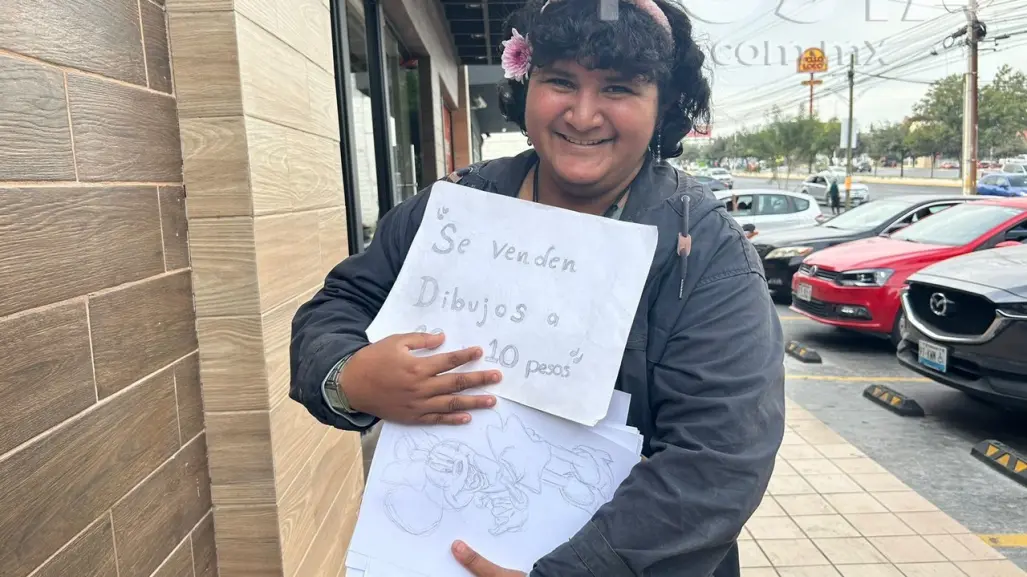 Conoce a Alondra, la joven regia que vende sus dibujos para conocer Disneyland