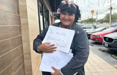 Conoce a Alondra, la joven regia que vende sus dibujos para conocer Disneyland