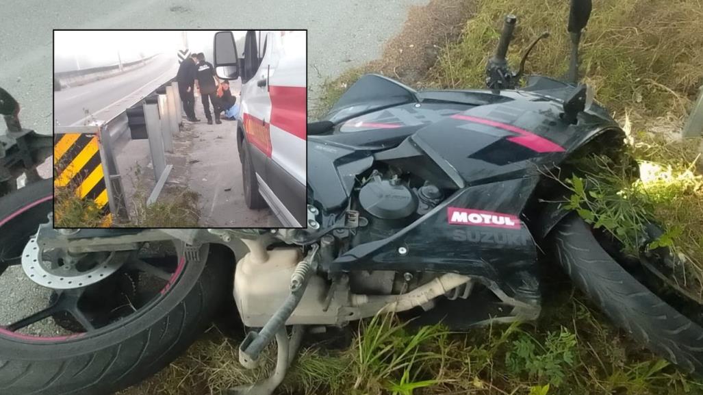 Motociclista fallece en la carretera Mérida-Baca por la neblina