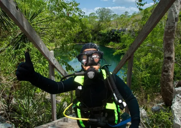 Este es el cenote más profundo de Yucatán y así puedes llegar desde Mérida