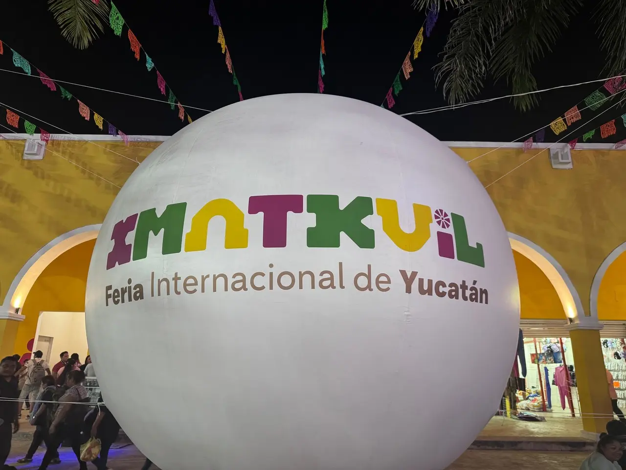 Entre los espacios más destacados de la Feria Xmatkuil está el pabellón del Gobierno del Estado que ofrece a los visitantes diversas actividades.- Fuente Alejandra Vargas