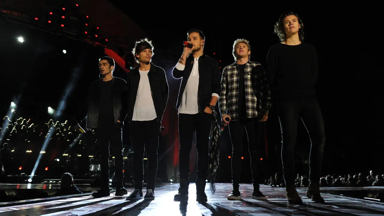 One Direction en concierto. Créditos: X @onedirection.