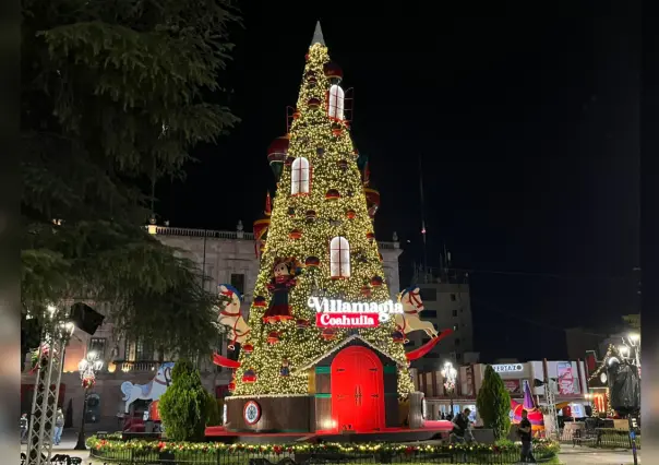 Villamagia Saltillo: ¿Cuándo será el encendido del pino navideño y qué debes esperar?