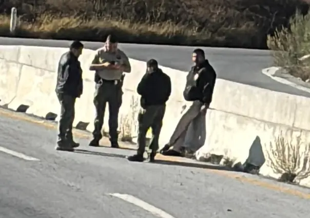 Detienen en enfrentamiento en Autopista Monterrey-Saltillo a un pistolero