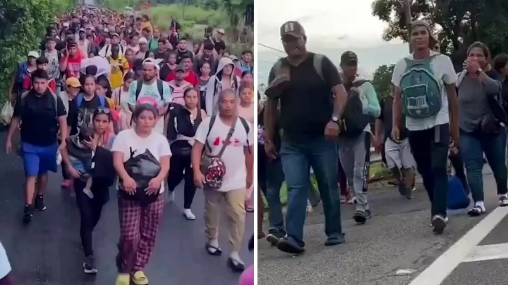 CNDH atiende quejas y brinda apoyo a migrantes de la caravana con rumbo a EE.UU.