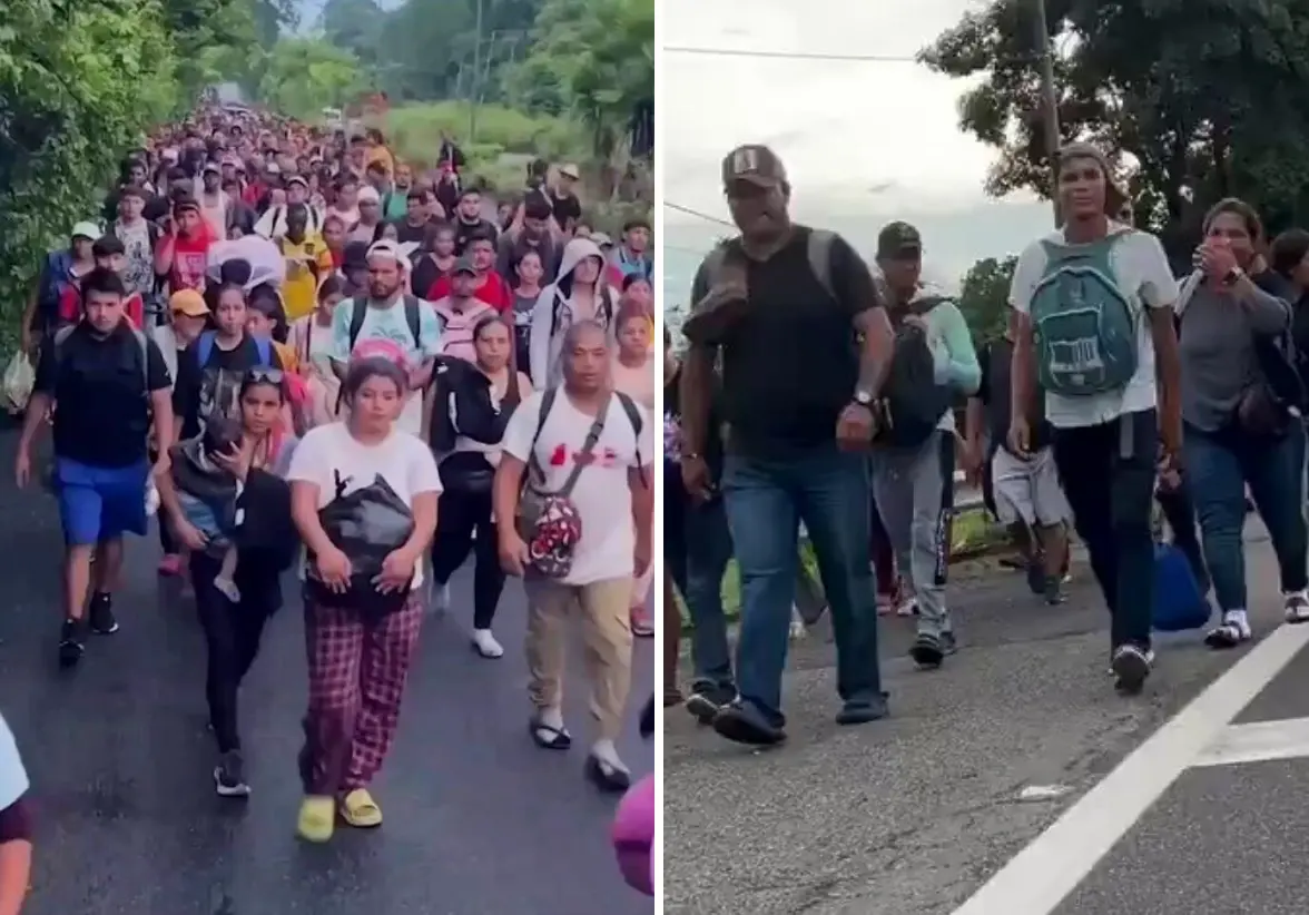 Migrantes reciben respaldo de la CNDH y autoridades en Oaxaca. Seguridad, insumos y derechos humanos son prioridad en este esfuerzo interinstitucional. Foto: X @RuidoEnLaRed