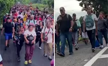CNDH atiende quejas y brinda apoyo a migrantes de la caravana con rumbo a EE.UU.