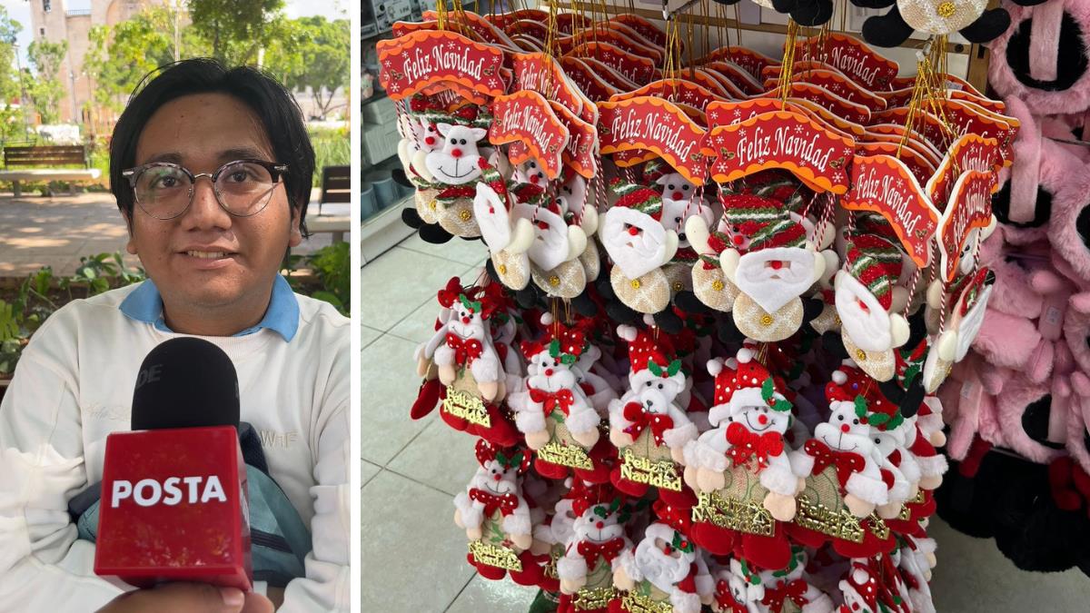 Los yucatecos esperan los primeros días de diciembre para llenar su casa del espirítu navideño Foto: Patricia Euan