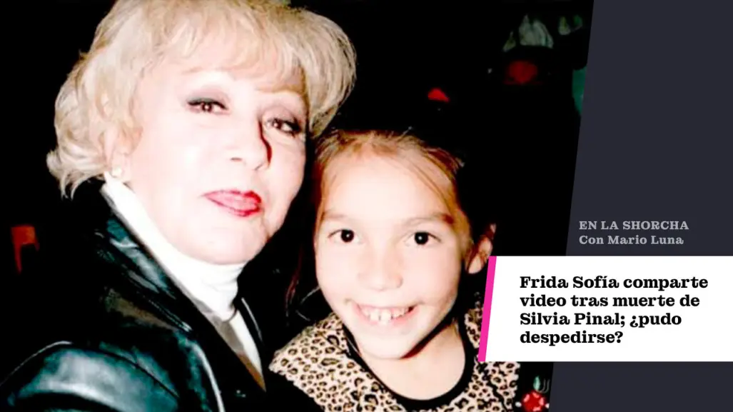 Frida Sofía comparte video tras muerte de Silvia Pinal; ¿pudo despedirse?