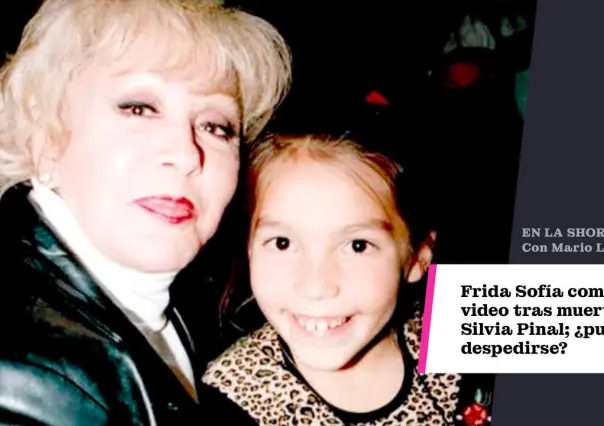 Frida Sofía comparte video tras muerte de Silvia Pinal; ¿pudo despedirse?