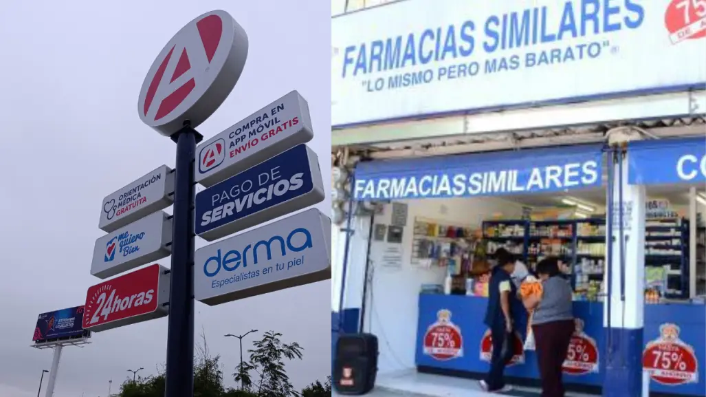 ¿Quien da más barato? Estos son los precios entre Farmacias del Ahorro y Similares