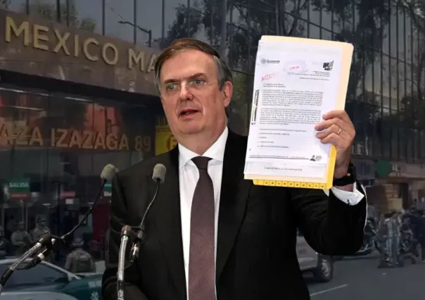 Marcelo Ebrard presenta denuncia por contrabando en Plaza Izazaga 89