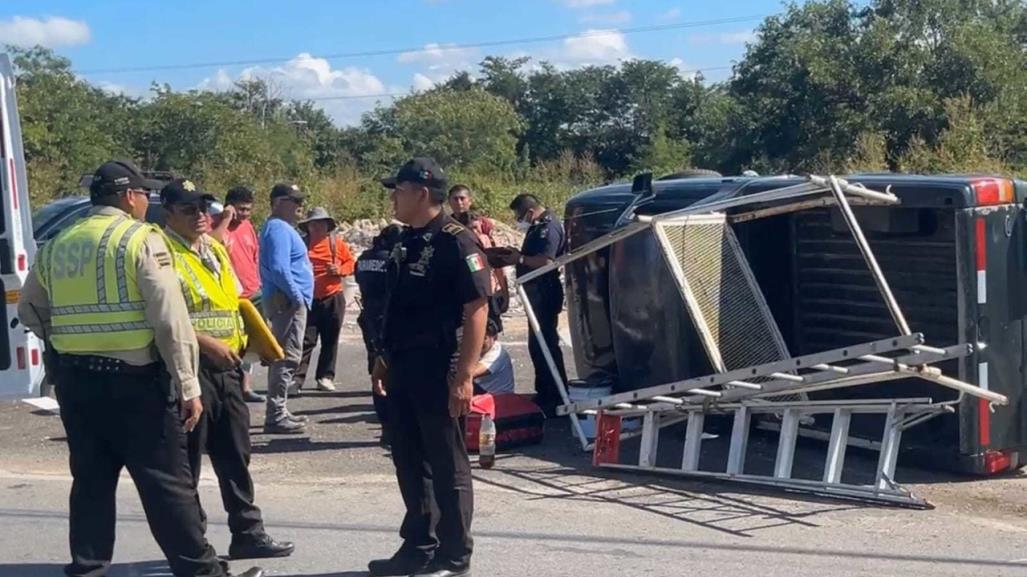 Accidente en el Periférico de Mérida deja a una persona con desprendimiento de un dedo