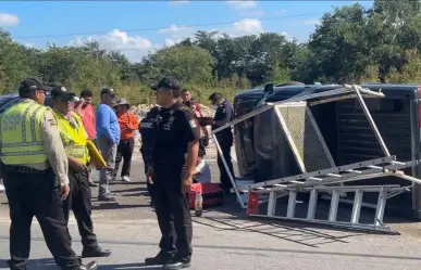 Accidente en el Periférico de Mérida deja a una persona con desprendimiento de un dedo