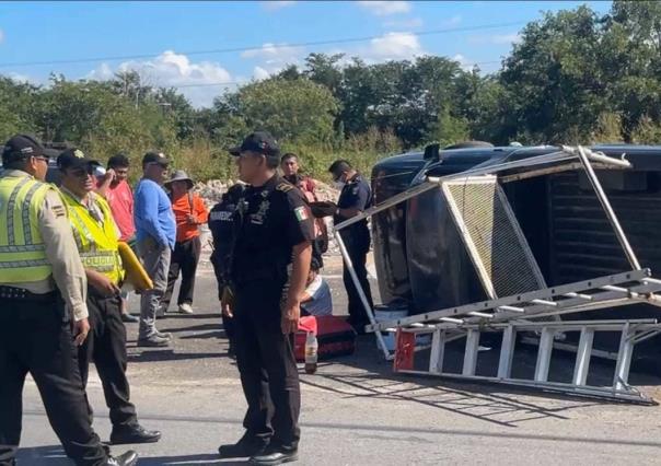 Accidente en el Periférico de Mérida deja a una persona con desprendimiento de un dedo