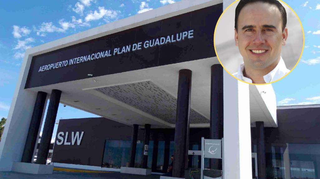 Busca Manolo reactivación de vuelos comerciales en aeropuerto de Saltillo