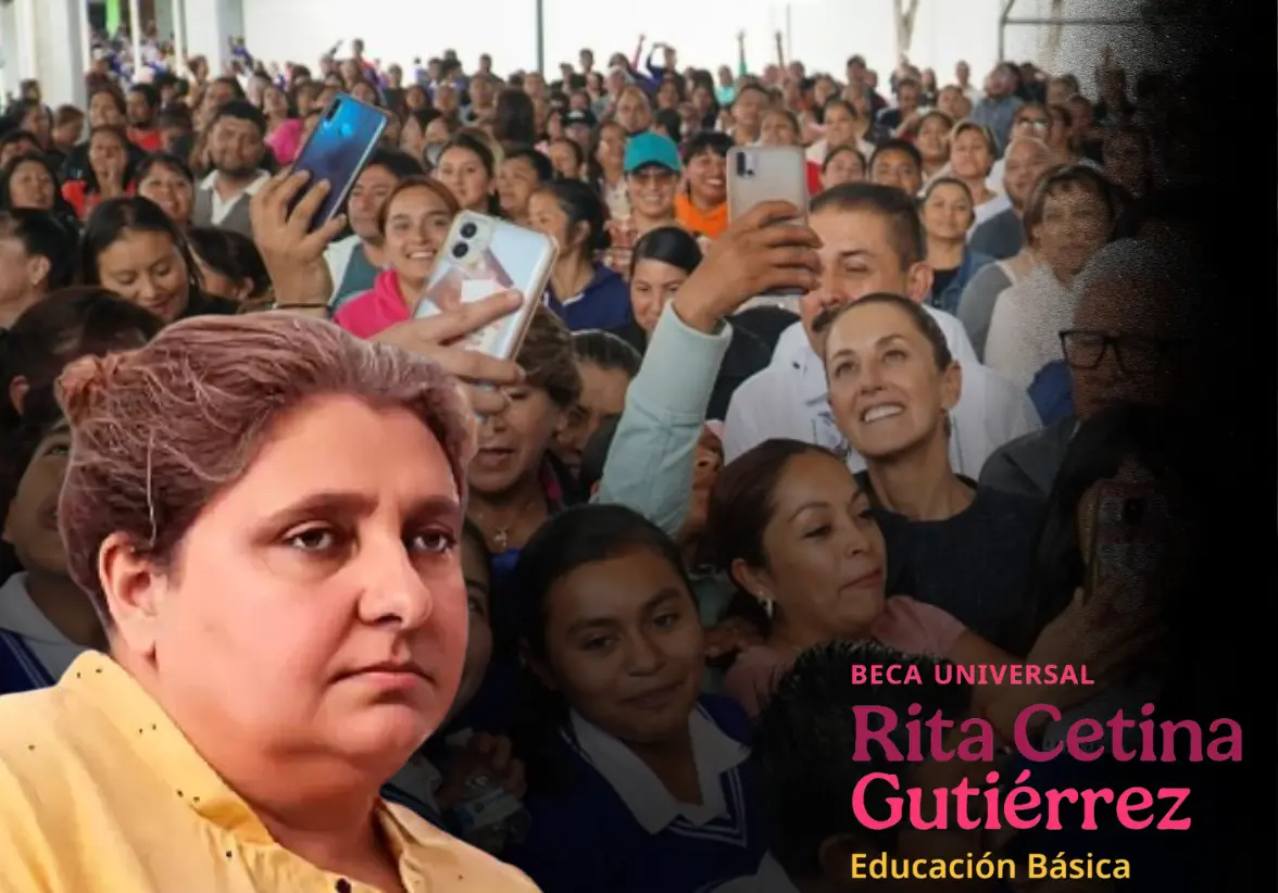 La Beca Rita Cetina apoya a estudiantes de secundaria con $1,900 bimestrales. Conoce cómo registrarte en minutos y aprovechar este beneficio histórico. Foto: Gobierno de México