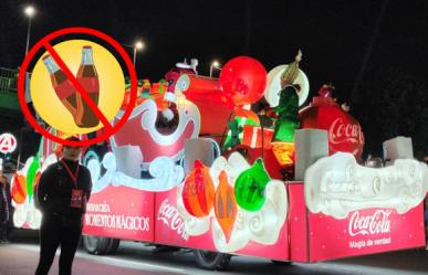 Denuncian caravanas navideñas de Coca-Cola por publicidad engañosa