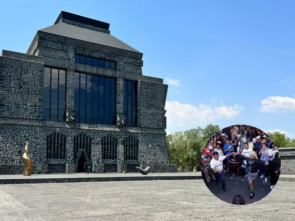 Foto: Museo Anahuacalli editado en canva