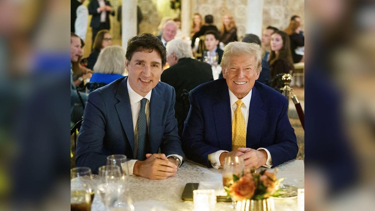 Justin Trudeau y Donald Trump. Foto: @JustinTrudeau