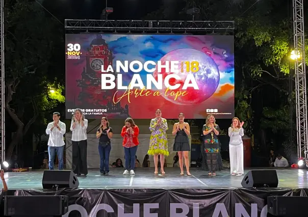 Noche Blanca: Arte a tope en Mérida ¿Cómo se vivió la décima octava edición?