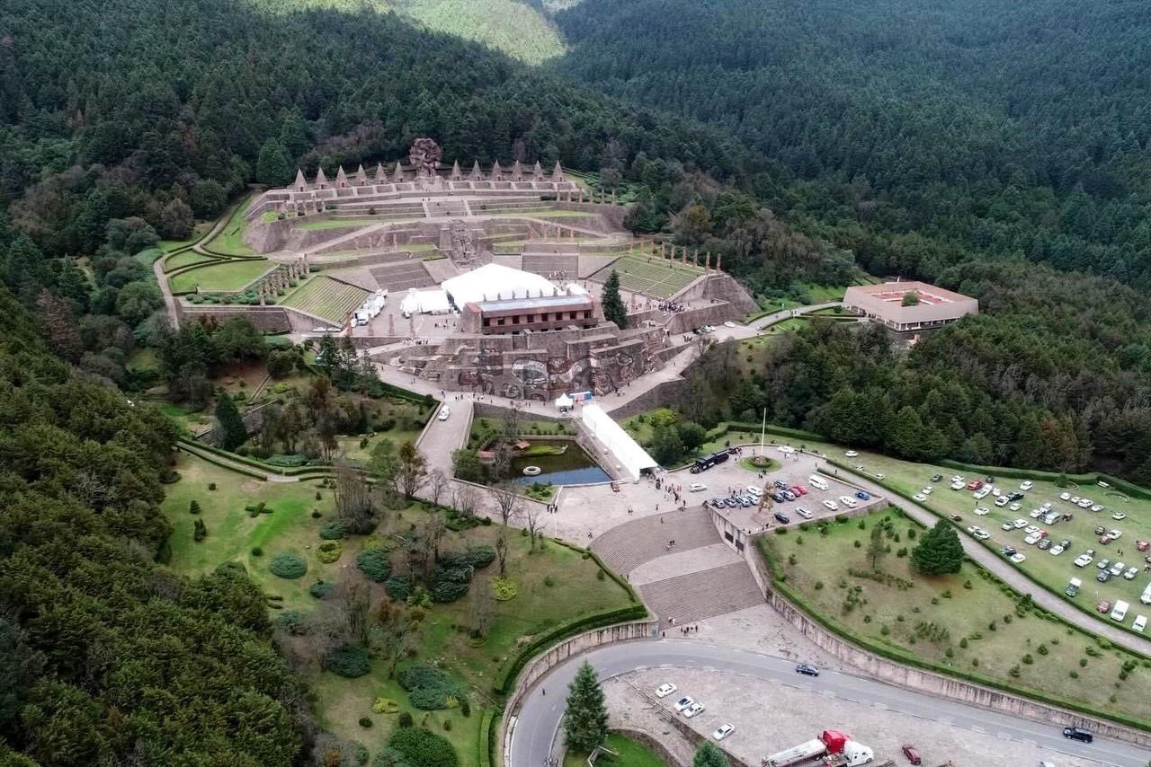 Centro Ceremonial Otomí del municipio de Temoaya. Imagen: @LauraGlezEdomex