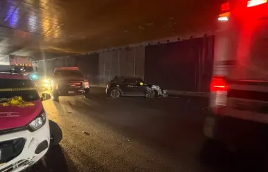 Muere hombre tras ser atropellado en bajo puente vehicular